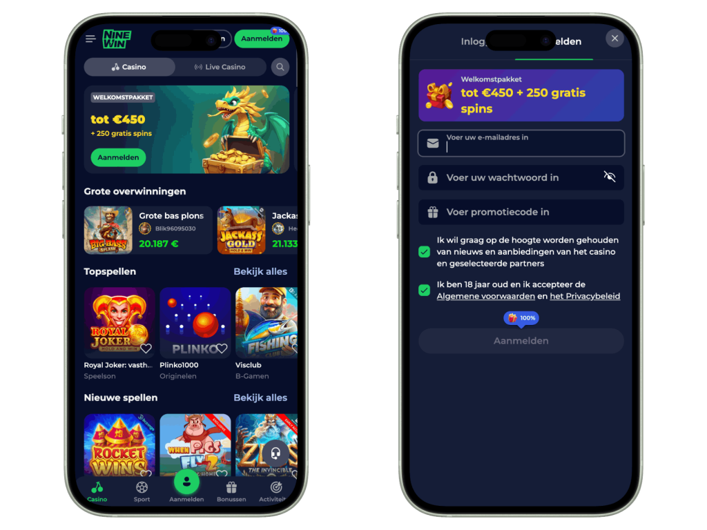 NineWin Mobile App